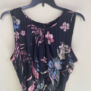 Black floral Lane Bryant dress